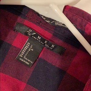 Men’s forever 21 flannel